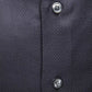 Blue Cotton Men's Slim Shirt