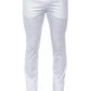 White Cotton Men Trouser