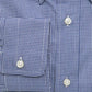 Blue Cotton Men Shirt