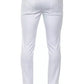 White Cotton Men Trouser