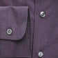 Burgundy Cotton Men Shirt