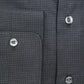 Black Cotton Men Shirt