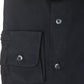 Black Cotton Men Shirt