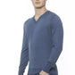 Elegant Cashmere V-Neck Men's Sweater