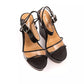 Black Polyethylene Women Sandal