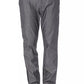 Black Cotton Men Pant