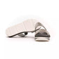 Silver Textile Women Sandal