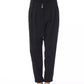 Black Polyester Women Pants