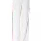 White Polyester Women Pant