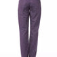 Purple Cotton Women Pants