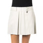 Gray Cotton Women Skirt