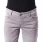 Gray Cotton Women Pant