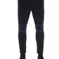 Black Polyamide Men Pants