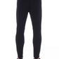 Black Polyamide Men Pants