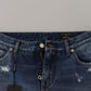 Chic Tattered Denim Pants for the Modern Man