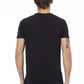 Black Cotton Men T-Shirt