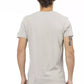 Gray Cotton Men T-Shirt