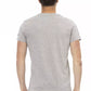 Gray Cotton Men T-Shirt