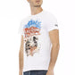 White Cotton Men T-Shirt