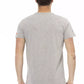 Gray Cotton Men T-Shirt