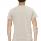 Beige Cotton Men T-Shirt