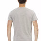 Gray Cotton Men T-Shirt