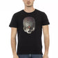 Black Cotton Men T-Shirt