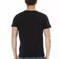 Black Cotton Men T-Shirt