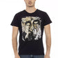 Black Cotton Men T-Shirt