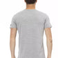 Gray Cotton Men T-Shirt