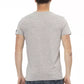 Gray Cotton Men T-Shirt