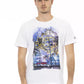 White Cotton Men T-Shirt