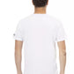 White Cotton Men T-Shirt