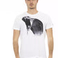 White Cotton Men T-Shirt