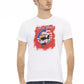 White Cotton Men T-Shirt