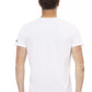 White Cotton Men T-Shirt