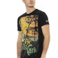 Black Cotton Men's T-Shirt