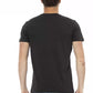 Black Cotton Men T-Shirt