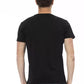 Black Cotton Men T-Shirt