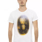 White Cotton Men T-Shirt