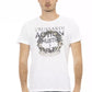 White Cotton Men T-Shirt