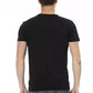 Black Cotton Men T-Shirt