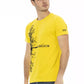 Yellow Cotton Men T-Shirt