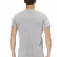 Gray Cotton Men T-Shirt