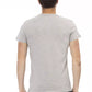 Gray Cotton Men T-Shirt