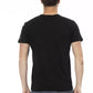 Black Cotton Men T-Shirt