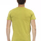 Green Cotton Men T-Shirt