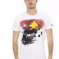 White Cotton Men's T-Shirt