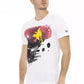 White Cotton Men's T-Shirt