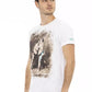 White Cotton Men T-Shirt